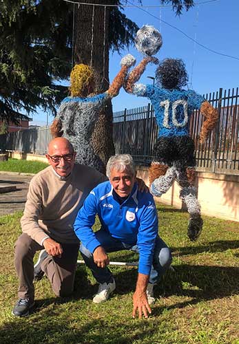 Insieme al grande Maradona - "La Mano de Dios" Insieme al grande Maradona - "La Mano de Dios"