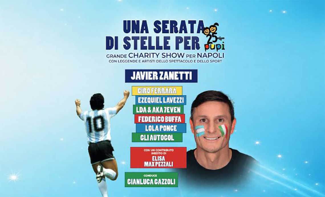 Charity show “Una Serata di Stelle per PUPI”