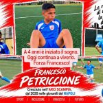 Francesco Petriccione, dalla Scuola Calcio ARCI UISP Scampia al settore giovanile del Napoli