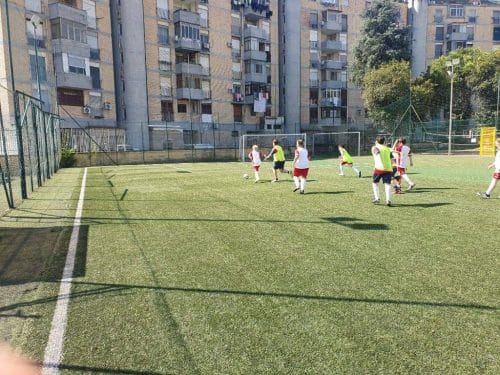 L.I.S a Scampia, conclusione primo modulo ragazzi Moscati D'acquisto e Aganoor Marconi.