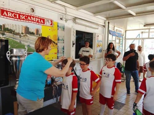 L.I.S a Scampia, conclusione primo modulo ragazzi Moscati D'acquisto e Aganoor Marconi.