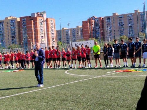 Incontro di rugby scolastico presso la nostra Scuola Calcio Arci Uisp Scampia