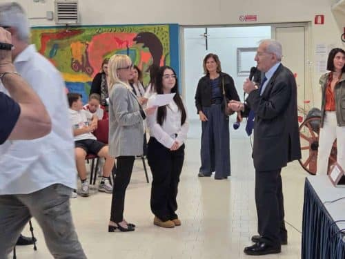 Luciano Violante a Scampia. Giovani, Costituzione, sport sociale, legalità e cultura della pace in periferia